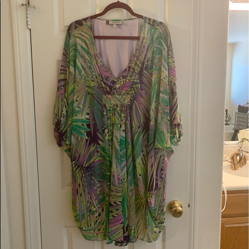 Jennifer Lopez Tropical Dress